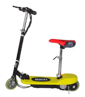 2025 New Upgrade Version Adults' Foldable Two-Wheel Electric Scooter Seat Lithium Battery 4.5Ah 5-10km Range Electronic Smart