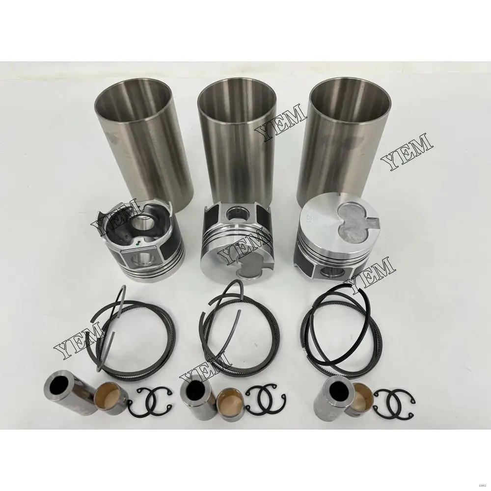 3AE1 Cylinder Liner Kit With Pistons Rings Liner for Isuzu