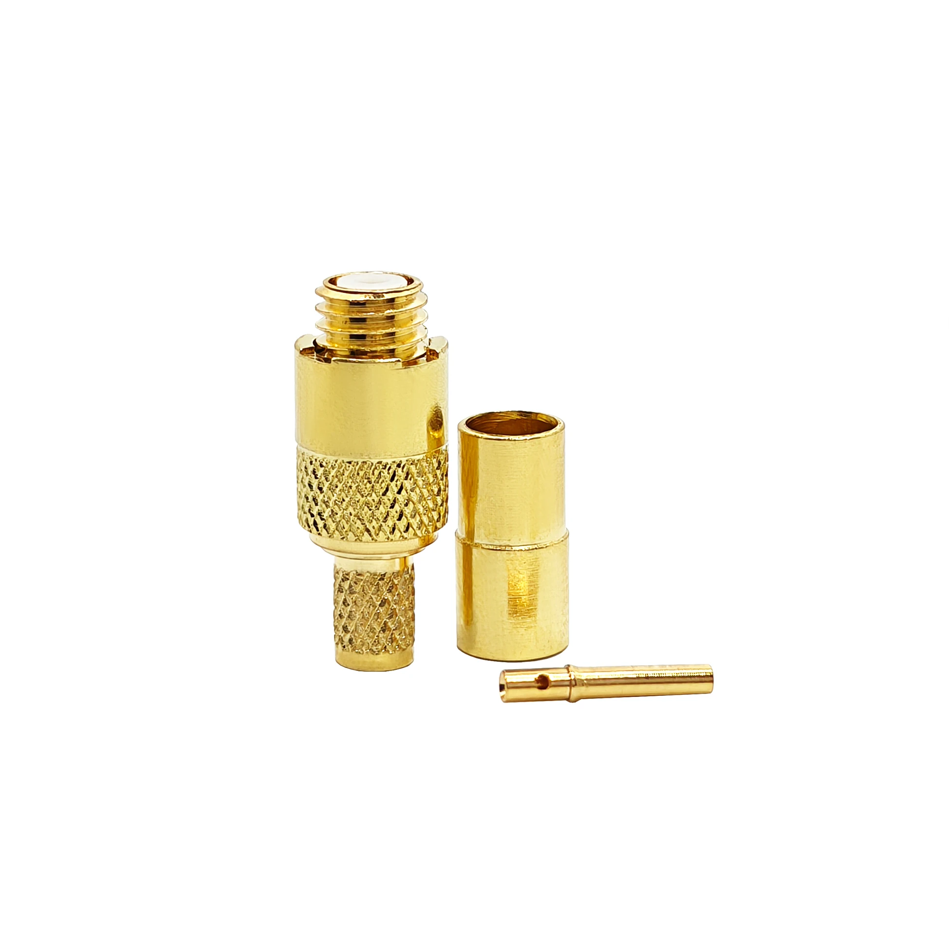 RF Coaxial 12-32 Female UNF Gold Plated Connector