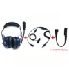 Cuffie aeronautiche blu con connettore a cavo GP328Plus