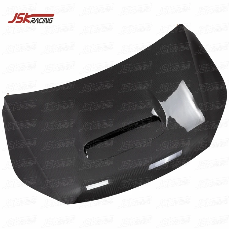 CARBON FIBER HOOD BONNET WITH HOLE for VW TIGUAN