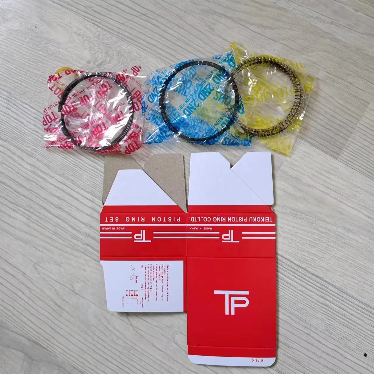 2tr Piston Ring for toyota 2tr-fe Engine Piston Ring Set 13011