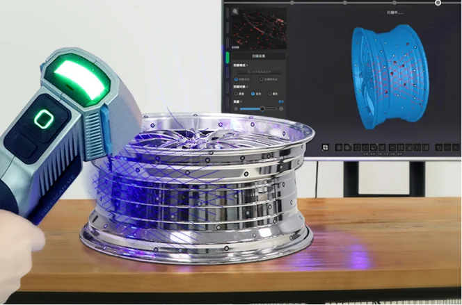 Shining Laser 3d Scanner for Reverse Engineering Freescan Combo Handheld Scanner