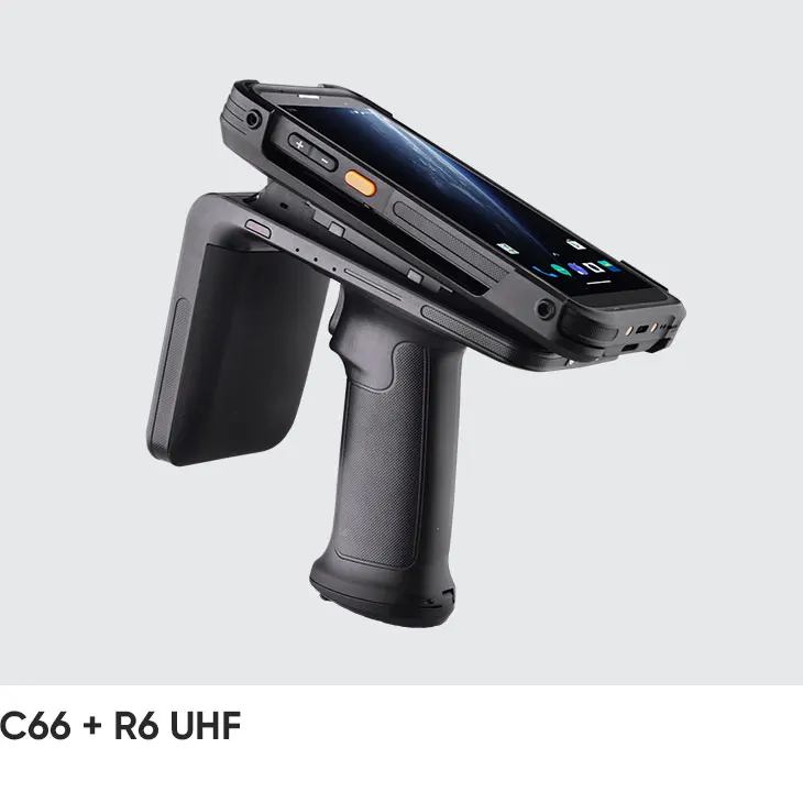 Chainway C66 Android Barcode Scanner – Zebra 2D/1D/QR, Rugged Wireless - View #2