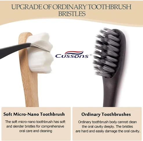 Eco Friendly Toothbrush Free Samples Custom Soft Bristles Bamboo Toothbrush