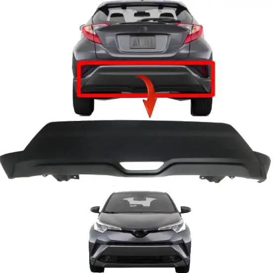 car rear bumper lower for Toyota C-HR CHR 2018 2019 accessories body kit