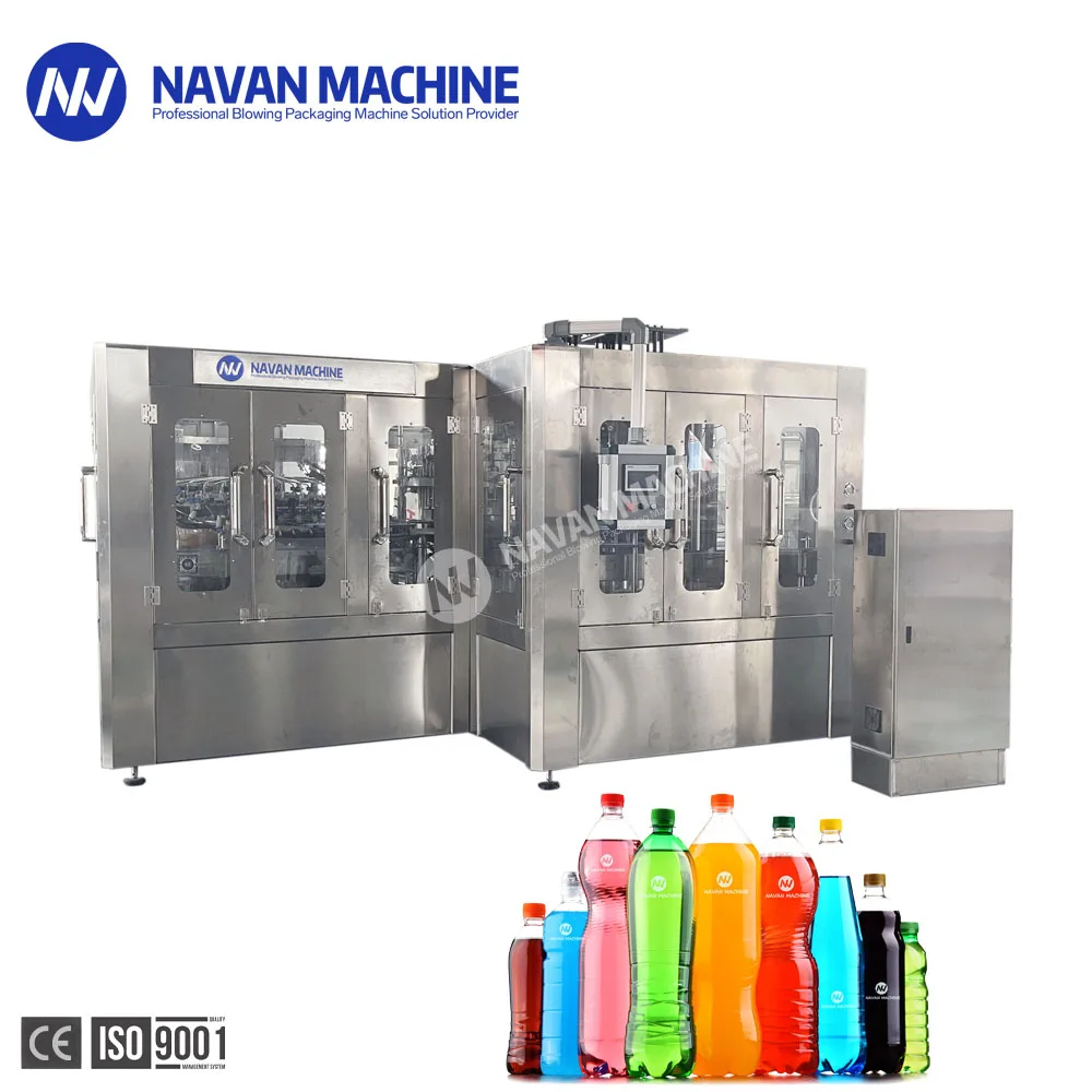 NAVAN 1-liter Bottle Carbonated Beverage Filling Machine Equipment Production Line