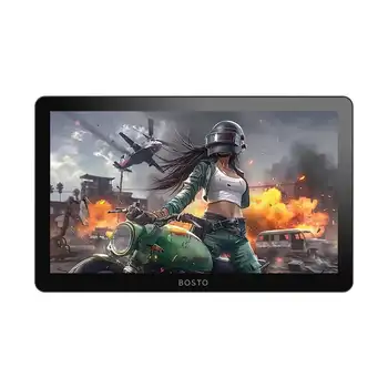 Bosto 18.4 inch 4k touch screen monitor for gaming drawing monitor 16384 levels stylus pen display all in one drawing computer