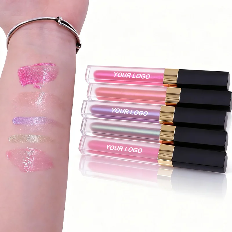 product multichrome chameleon thick lip gloss iridescent glitter liquid lipgloss for glass lips waterproof long lasting private label-3