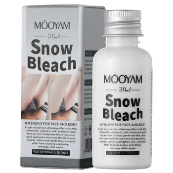 Private label Part Whitening Cream Snow Bleach Cream Intimate Underarms Bikini Area Remove Dark Spots Inner Thigh Whitening Cr