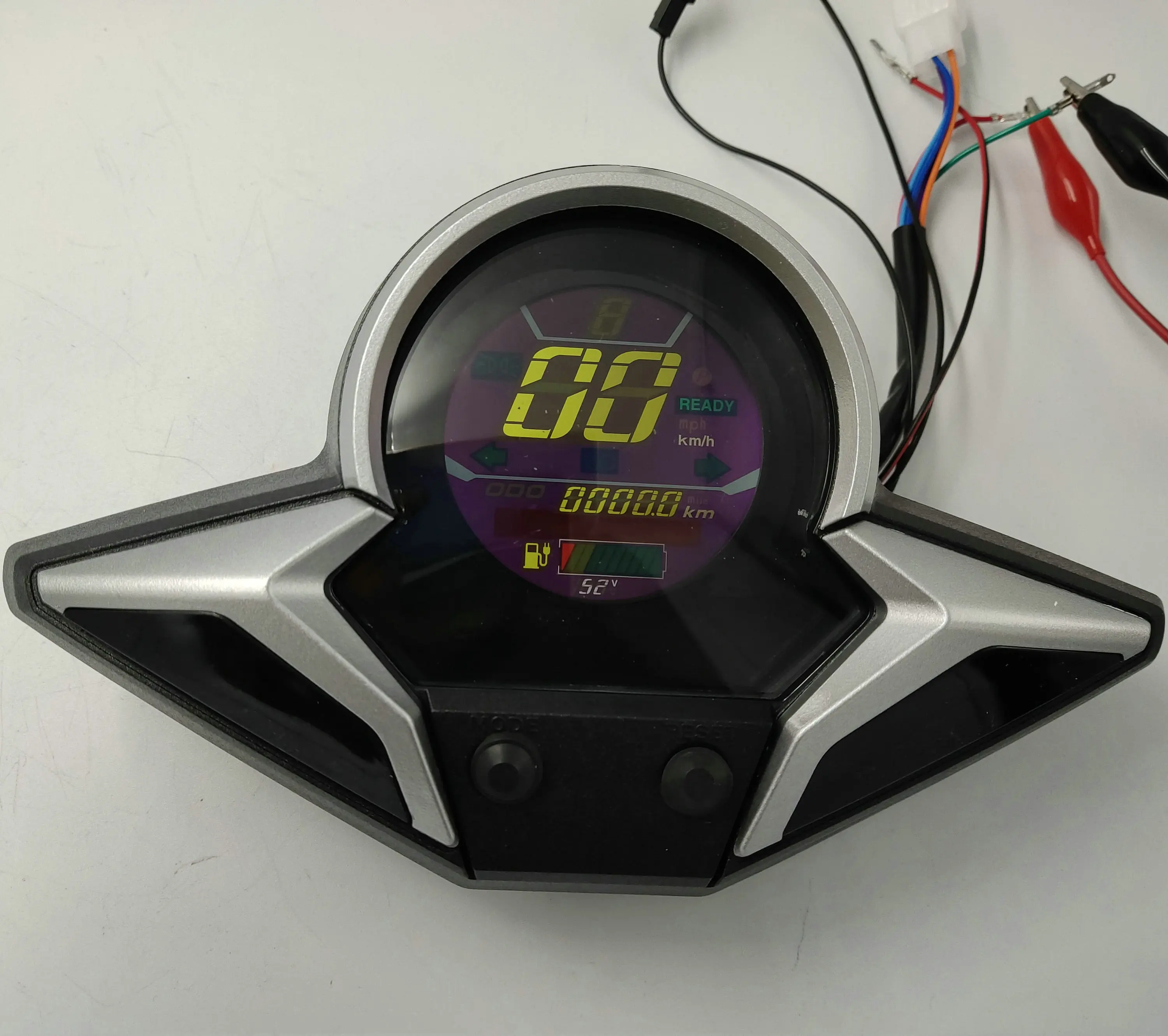 バッテリー電源レベルインジケーター48-72vLCDディスプレイスクーター