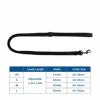 Fluorescent black traction rope