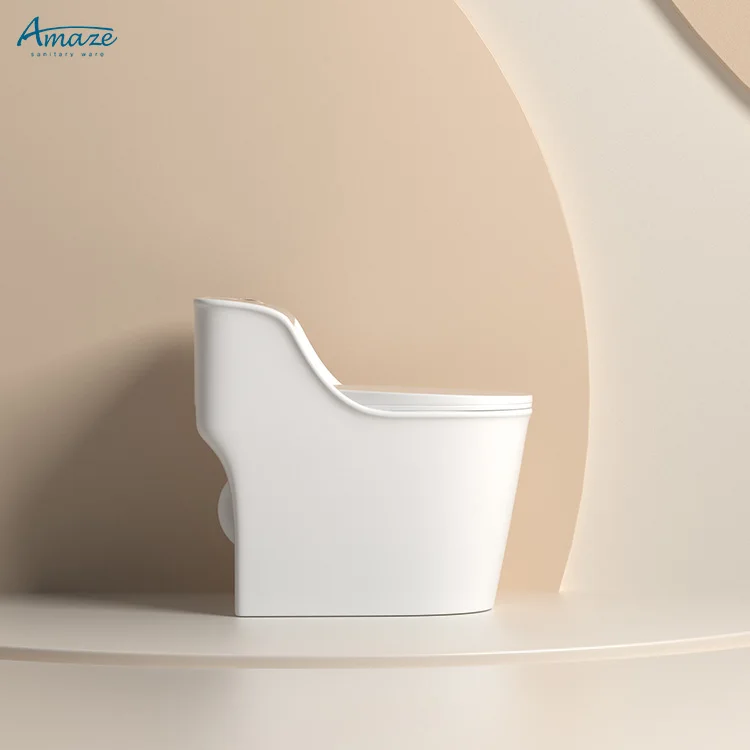 Amaze light luxury modern creative small household flush toilet custom color bathroom siphon type ceramic toilet factory