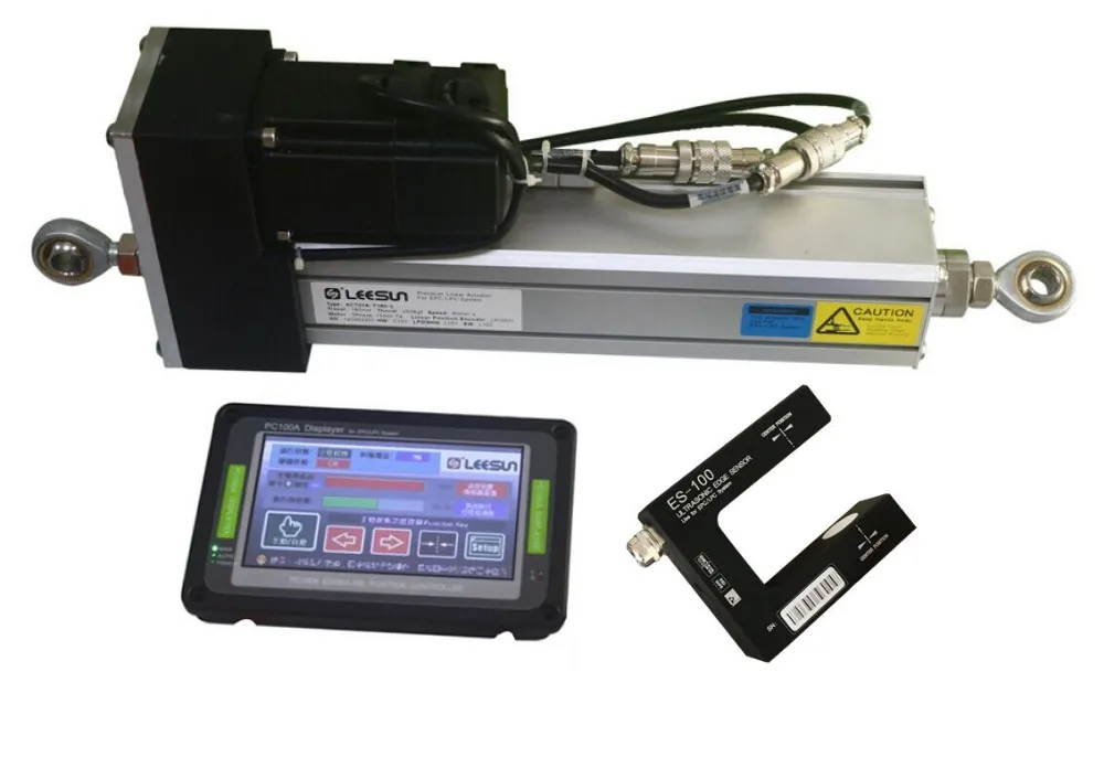 Photocell sensor for web guiding system