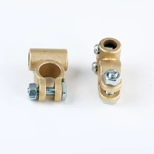 Auto Custom Heavy Duty Copper Battery Positive & Negative Gender Car Battery Terminals Clamp