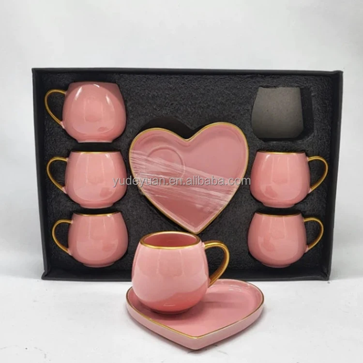 Wholesale Coffee Cups Porcelain Chinese Tea Set Saucer
