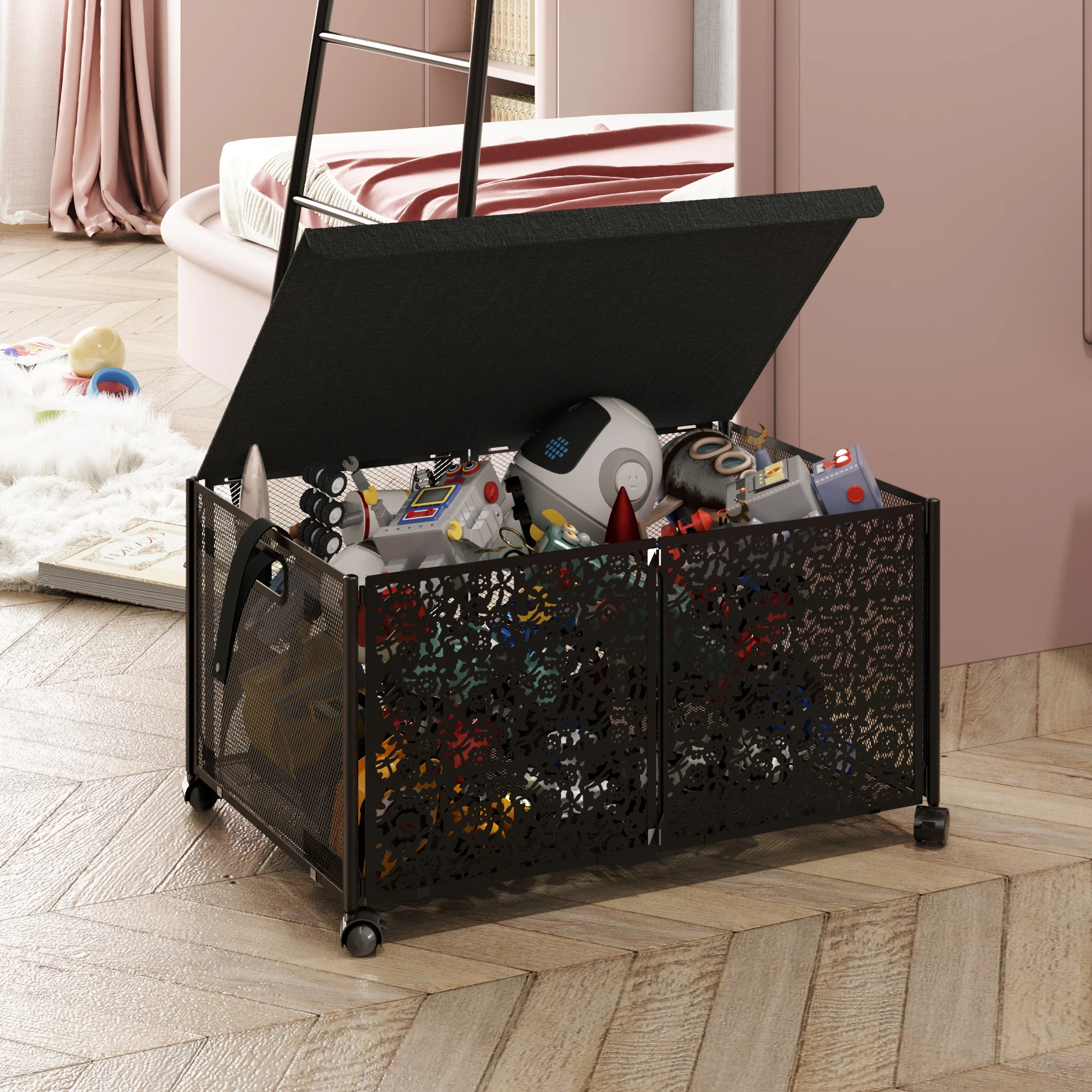 Laundry Toys Clothes Bins Foldable Toy Storage Boxes Laundry Storage