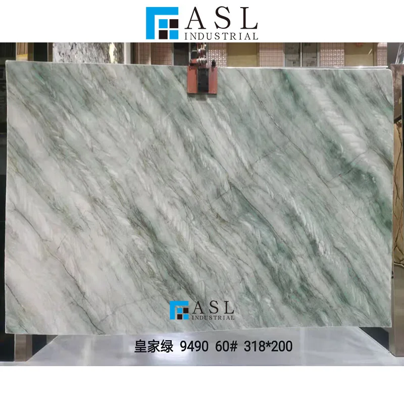 China supplier polished natural green onyx Royal green tile table tops green marmol onyx marble spider floor tiles and slabs