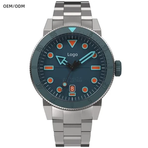 Oem Watch Manufacturer ODM Custom logo Miyota 9015 20ATM Wristwatches Slim Watches for Men Luxury