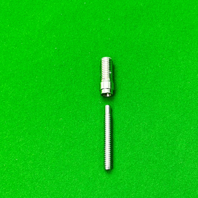304 Stainless Steel Silver Pool Billiards Cue Shaft Joint Pin 30g ...