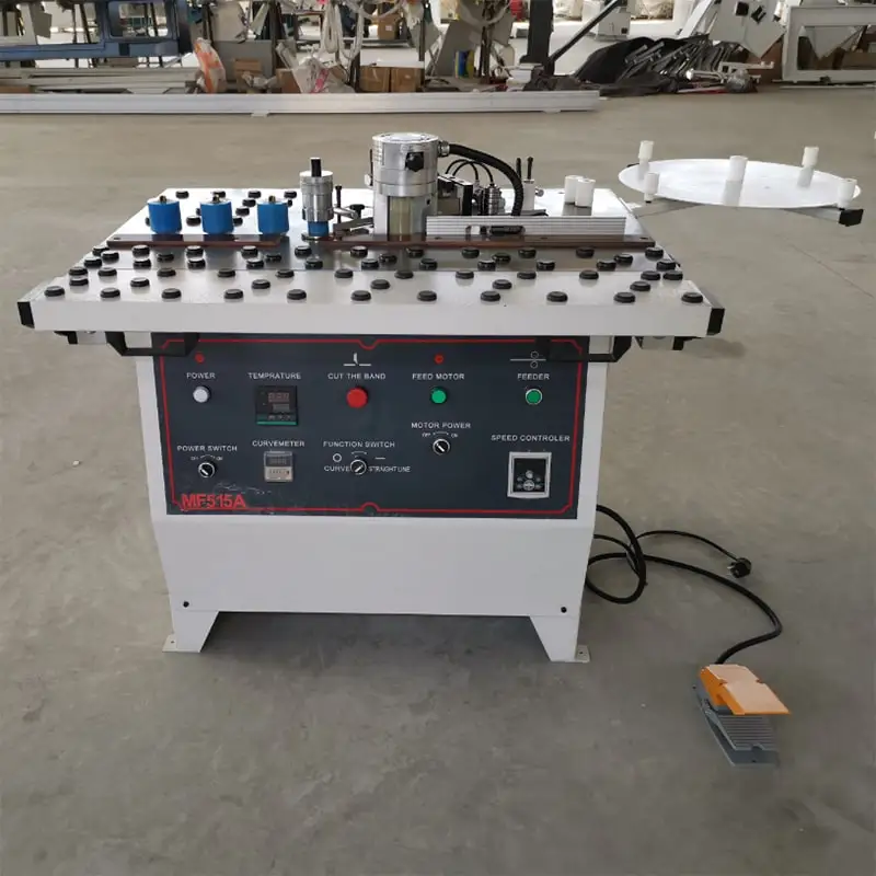 ZICAR Fully Automatic 45 Degree Pre Milling Edge Banding Machine Panel Furniture Full Straight Line Edge Bander Bordatrice