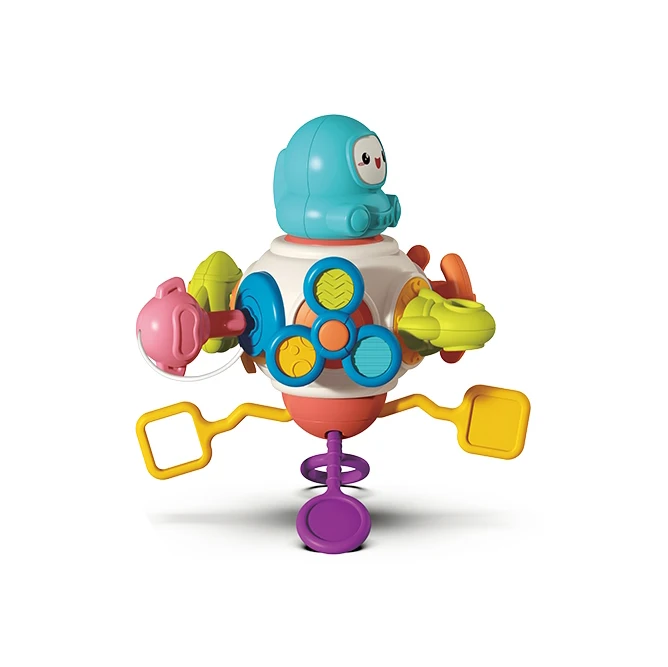 KS 8 in 1 Baby Montessori Learning Activity Busy Cube Hand Grip Ball Infant Space Busy Ball Toy