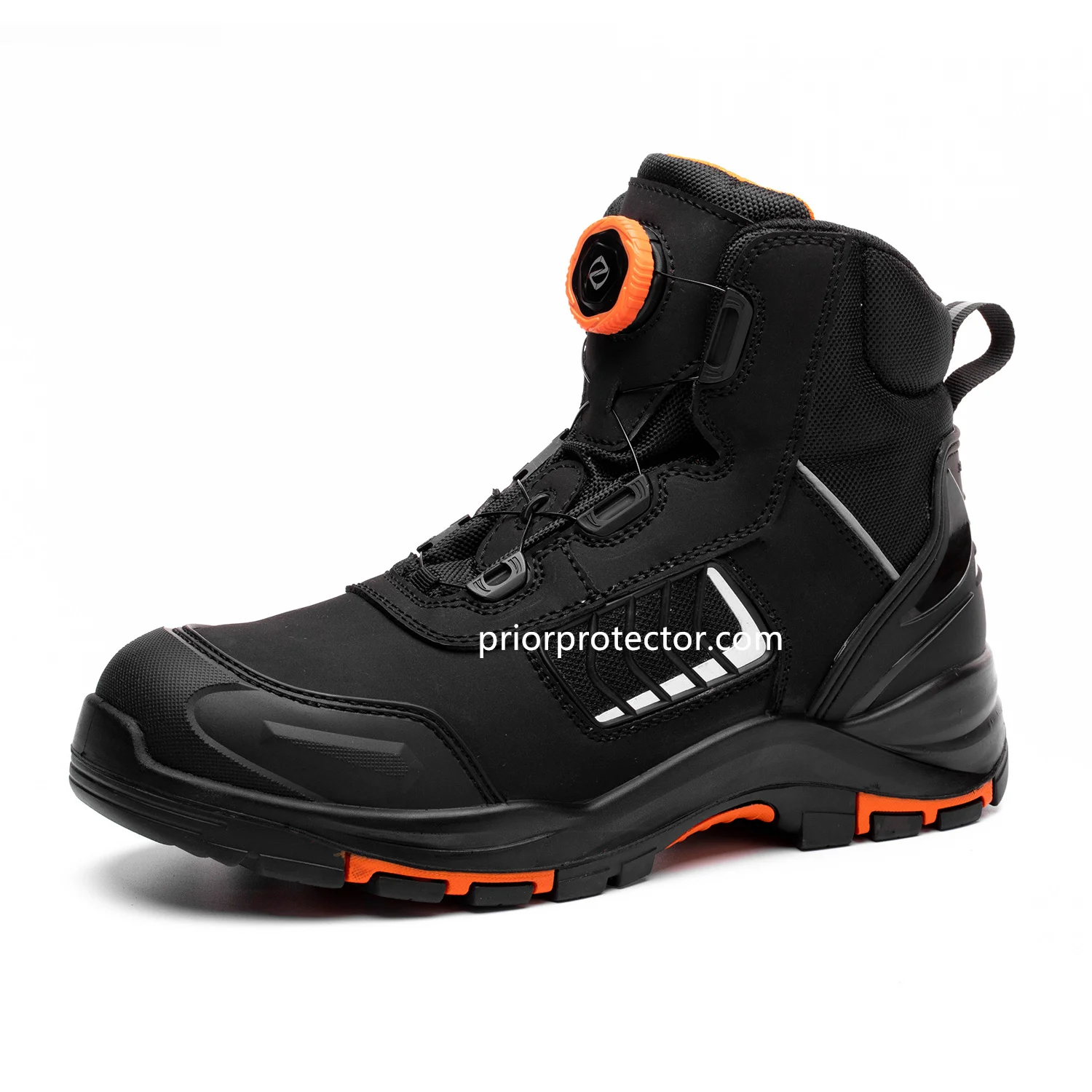 Discreet Label Boot Custom LOGO and Style GENUINE LEATHER Safety Boots