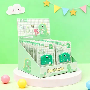 Novelty Dinosaur Design Staples 1000pcs Value Pack - #10 Standard Stapler Refill Wholesale