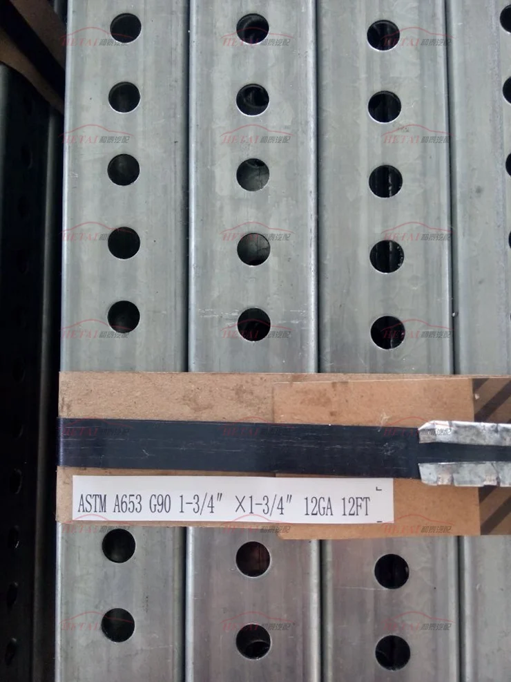 Galvanized Square Tube Steel Perforated Road Traffic Sign Post Buy