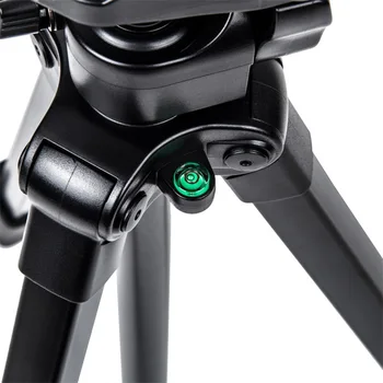 Yunteng Professional Camera Tripod VCT-618 158cm Aluminum Alloy Portable with Damping Head for DSLR SLR Flexible Versatile detail image