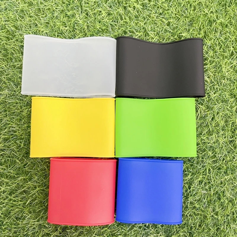 Custom Logo 3 Sizes Soccer Shin Guards Strap Silicone Anti Slip Grip