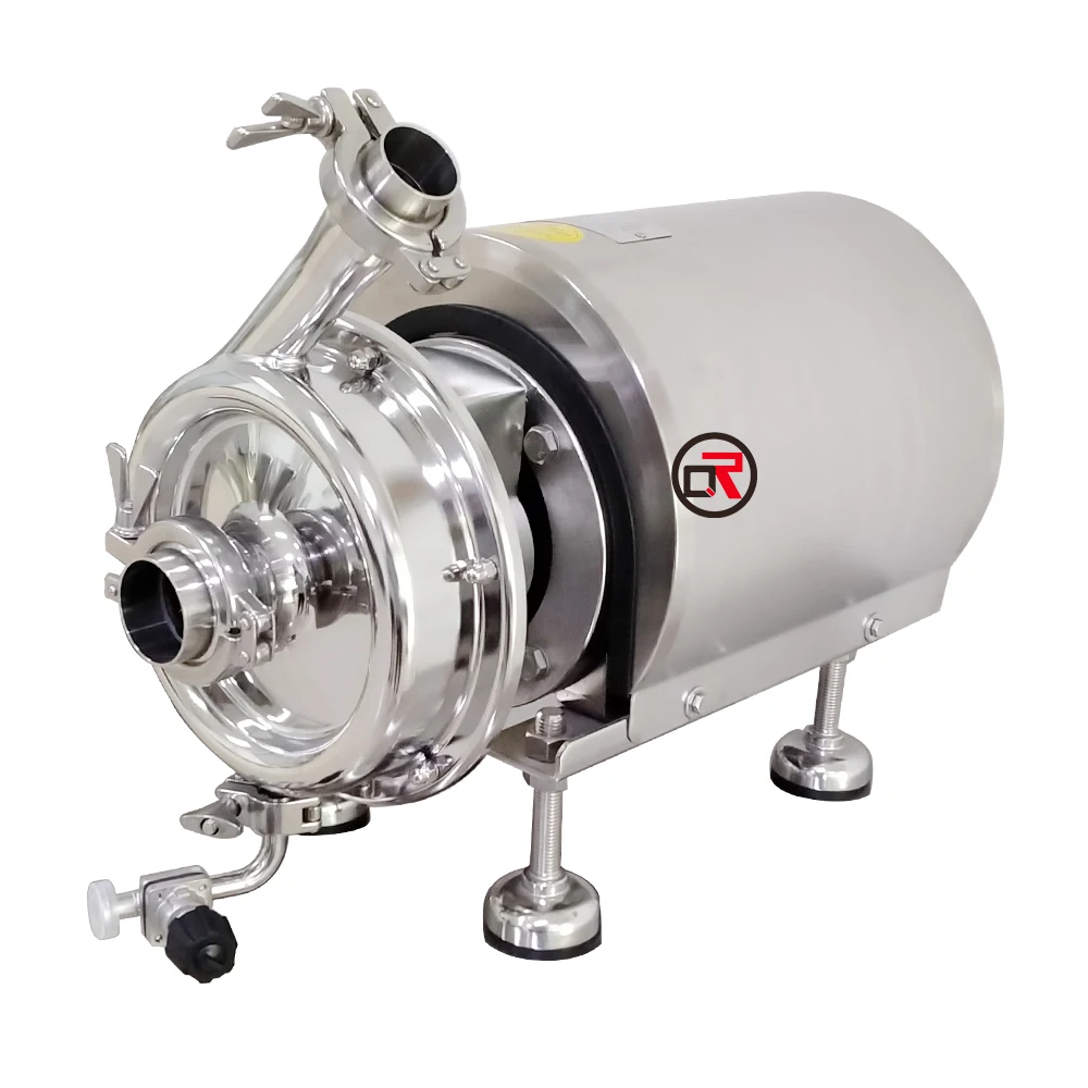 Factory Price 4Kw High Flow Milk Grade Head 80M Liquid Milk Small Sanitary Components Centrifugal Pump Price Milk Pump