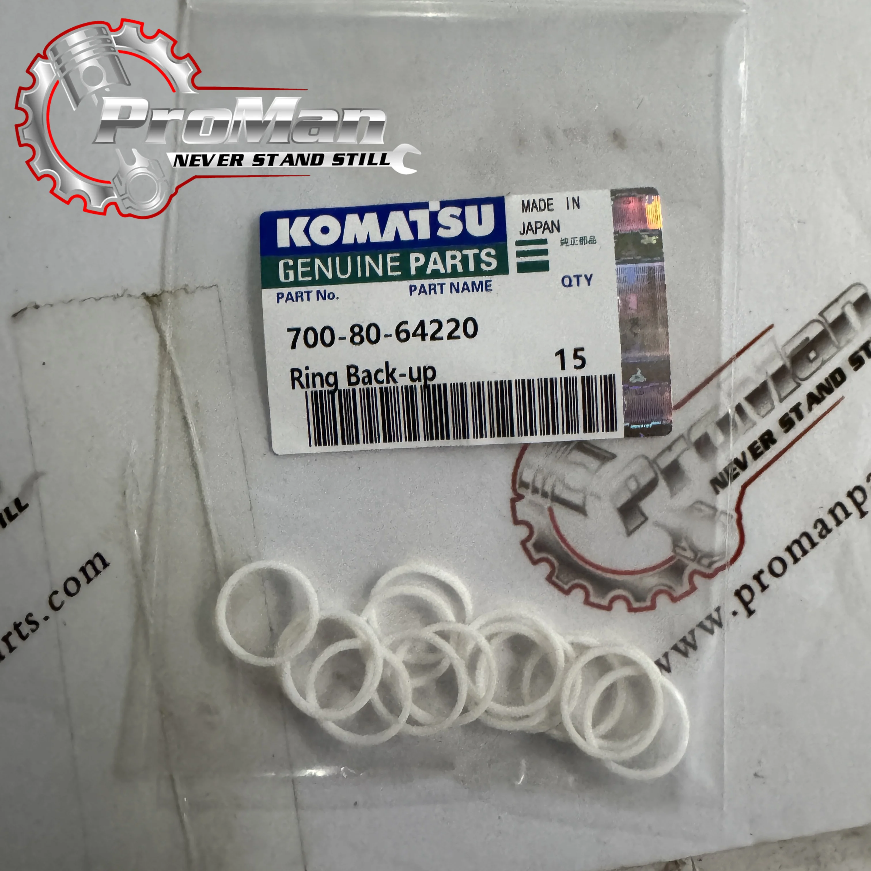 Komatsu O-Ring Seals - Reliable Performance & Durability