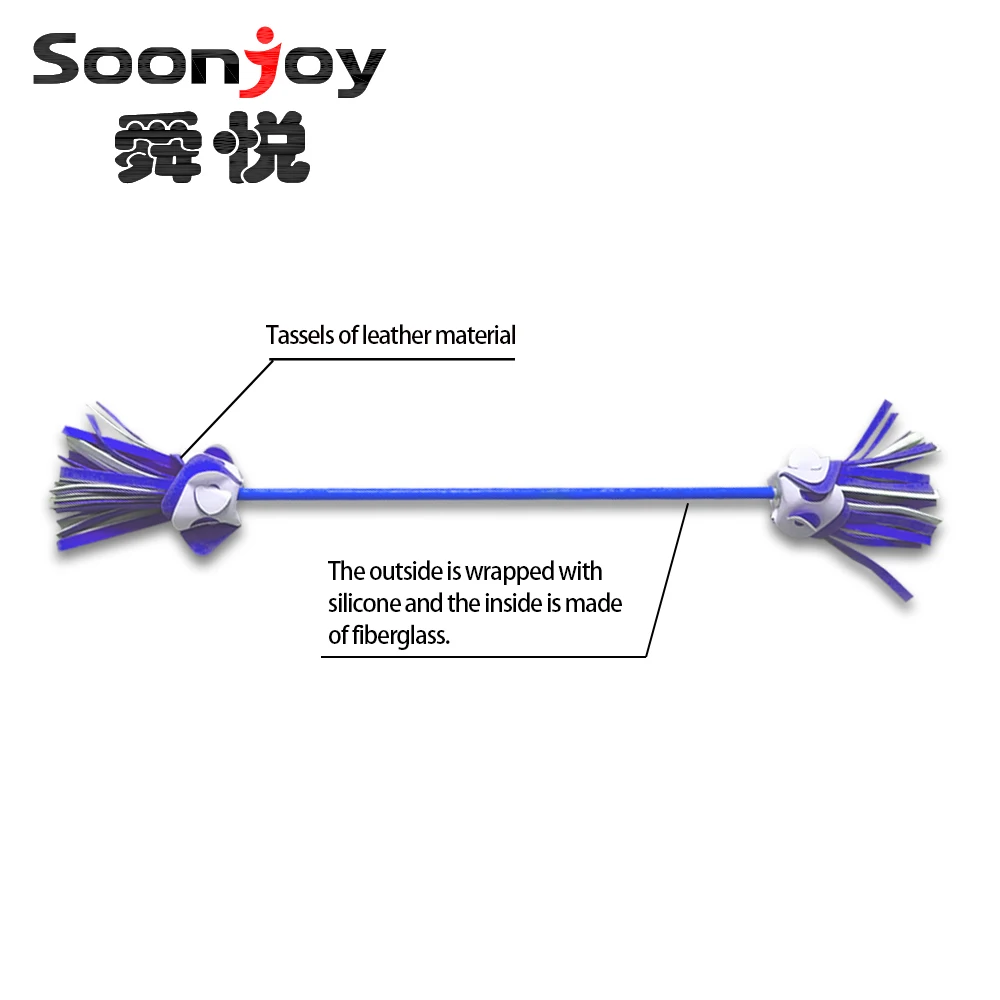Flower Stick Fitness Exercise Sticks Cool Juggling Show for Elderly Toys