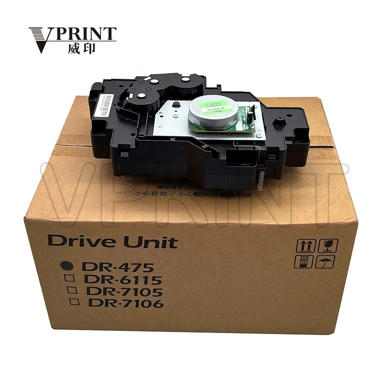 Oorspronklik en NUWE 302K393080 302K393081 DR-475 Dryfassemblage vir Kyocera FS 6025 6030 6525 6530 TASKalfa 255 305 printeronderdele