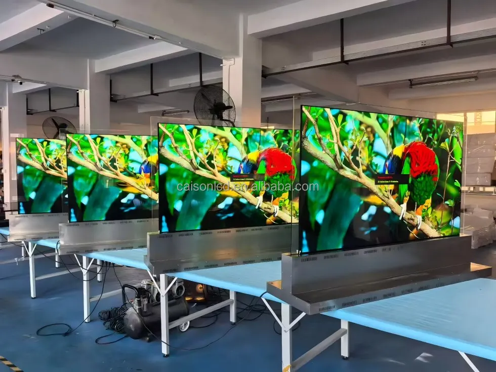 product 55 inch  transparent   digital signage  screen  touch ultra thin transparent oled displaytransparent oled screenlw550jul hma1-11