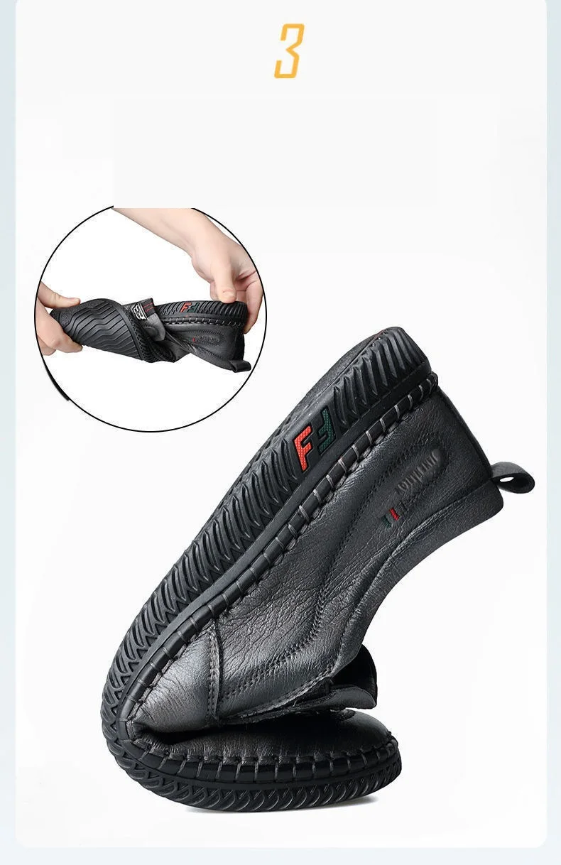 outdoor walking style Durabillity brown black Loafer shoes man outdoor slip on offical shoes for men