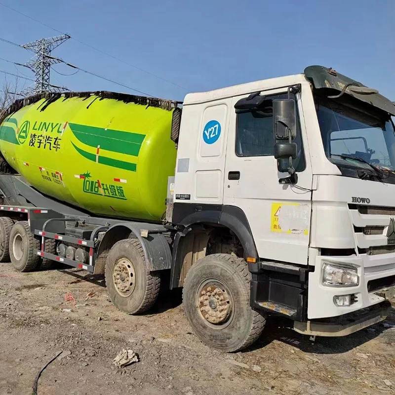 8 10 12 Cubic Meters Second Hand Cement Mixer Truck 6x4 10 Wheel Used