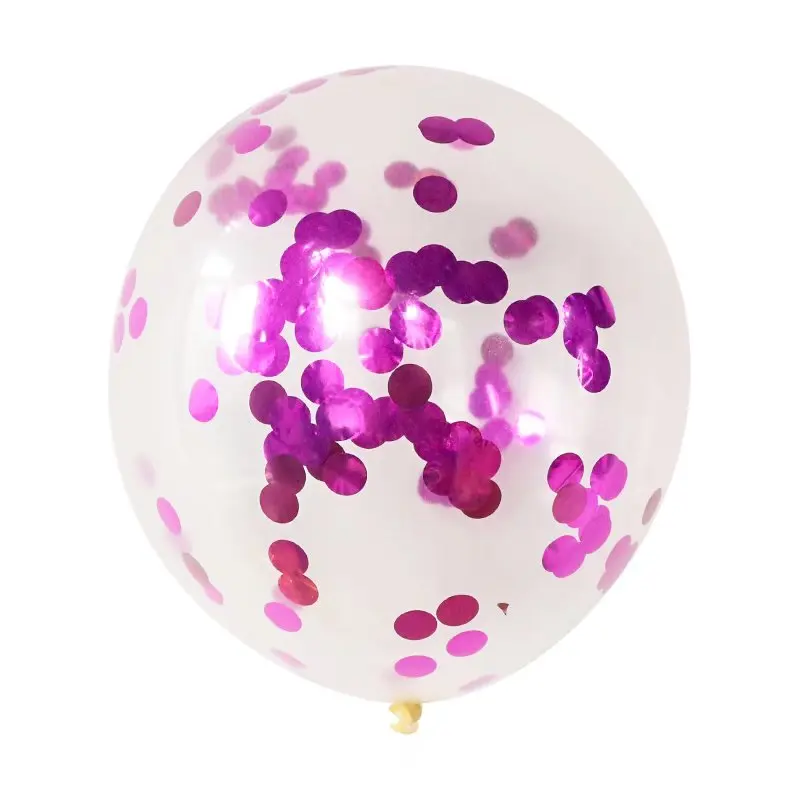 Wholesale Palloncino in lattice di coriandoli rosa caldo blu argento  trasparente trasparente caldo da 12 pollici a buon mercato per la decorazione  della festa di compleanno di nozze From m.alibaba.com