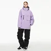 Women purple+black