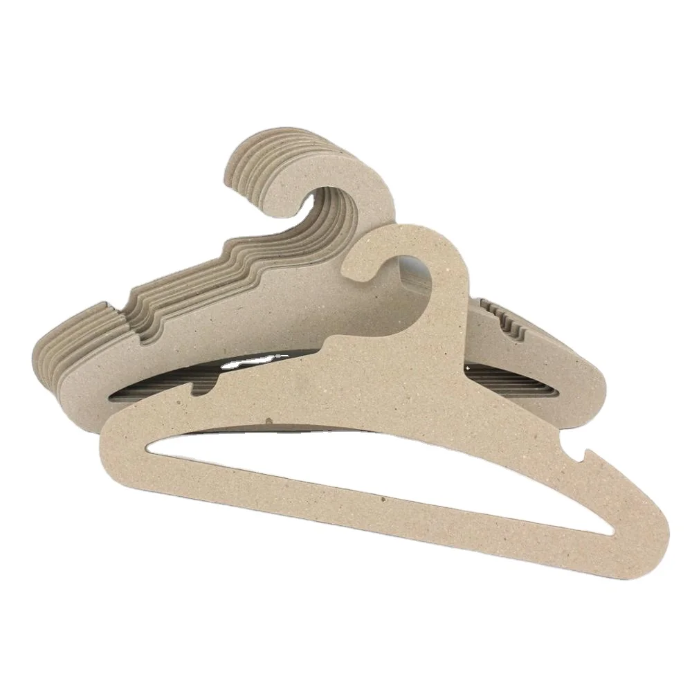 环保展览回收纸板纸衣架