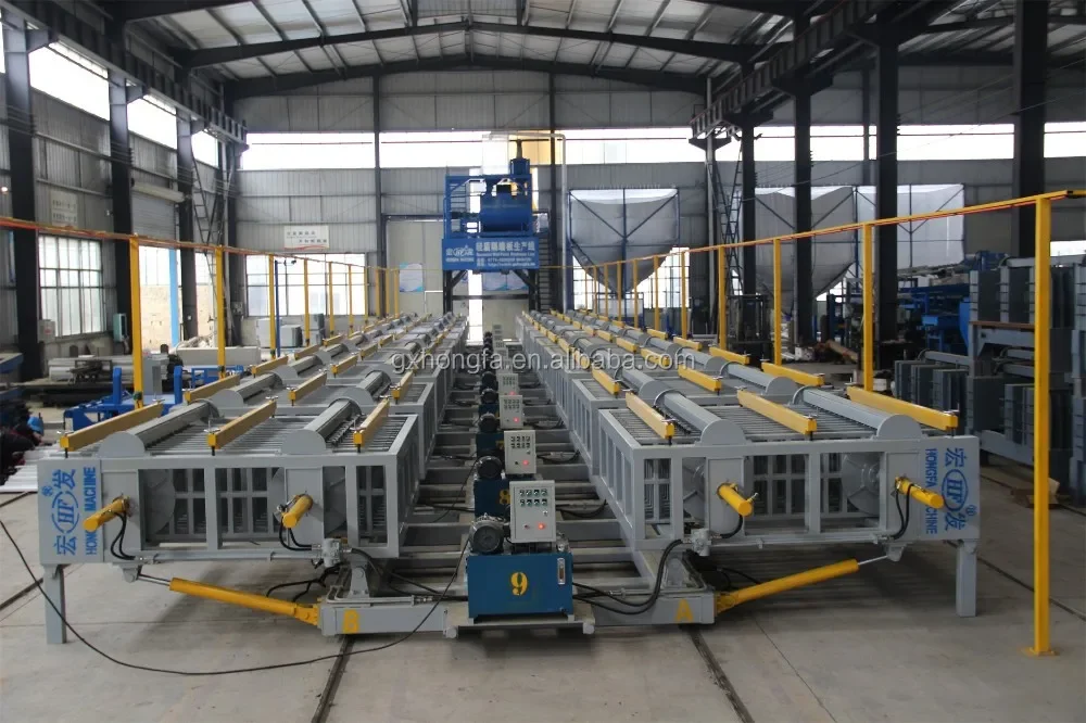 Precast Concrete Eps Panel Making Machinery Precast Concrete Wall Panel Sandwich Machine Foam Concrete Panel Machine