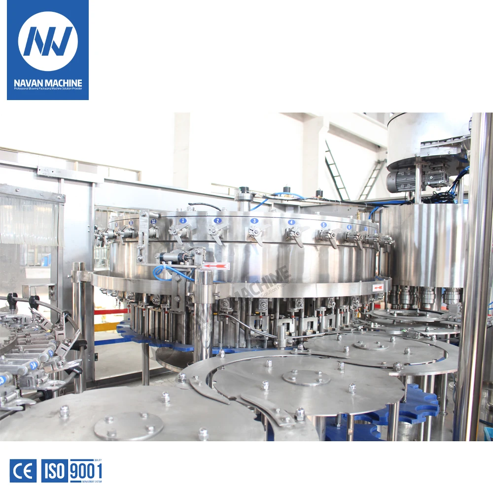 Full Complete Automatic Rinsing Filling Capping Three in One Machine for Beer Production Line With PET Bottle details