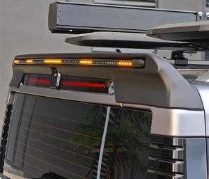 For Jetour T2 for Tail Wing with Flow Lights  Body Kits Jetour Traveler Spoiler with Flow Lights