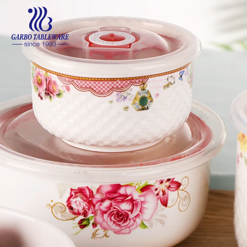 wholesales price ceramic bowl set 3pcs
