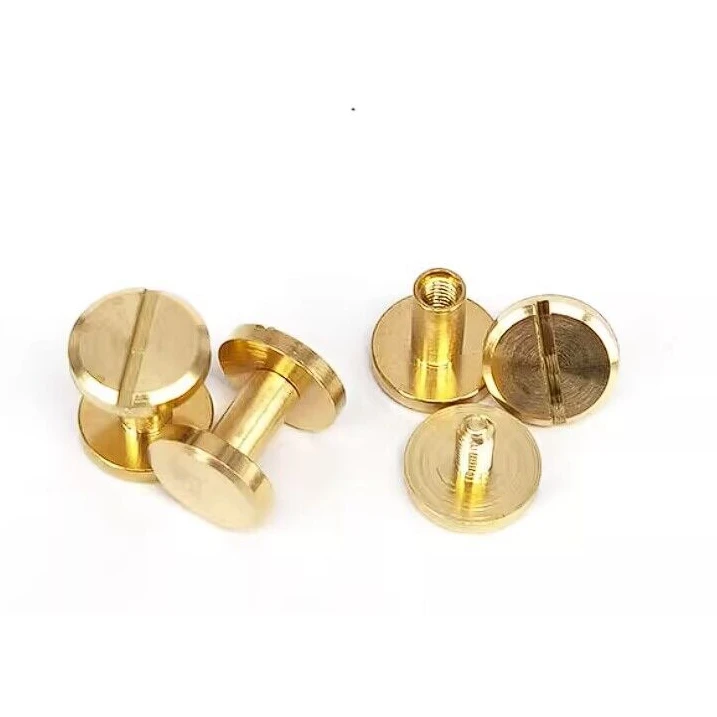 high precision oem brass rivets for