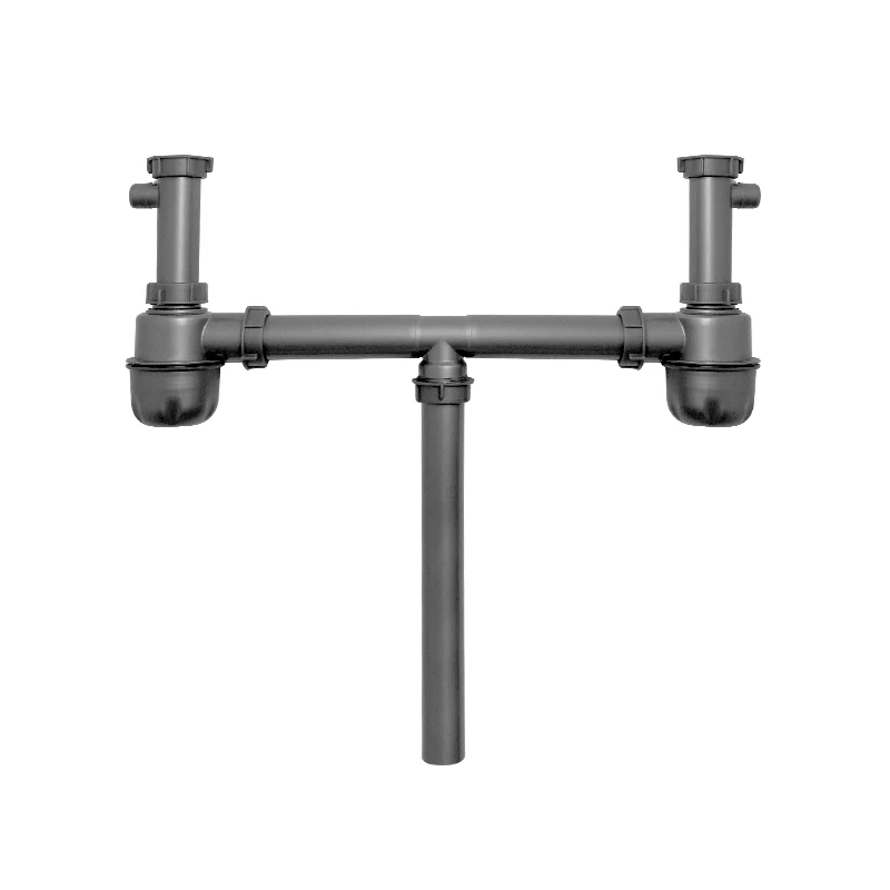 Support Customization Adjustable Anti Smell Kitchen Sink Drain Waste Pipe Fitting Plastic PP Strainer