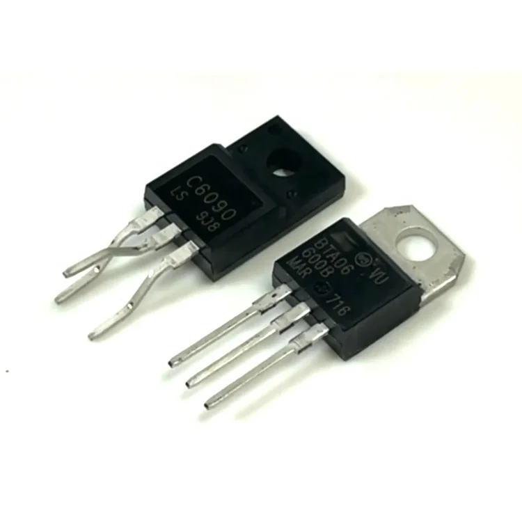 Reland Sun 5 Pezzi BTB06-600B Triac TO-220 - 6A 600V