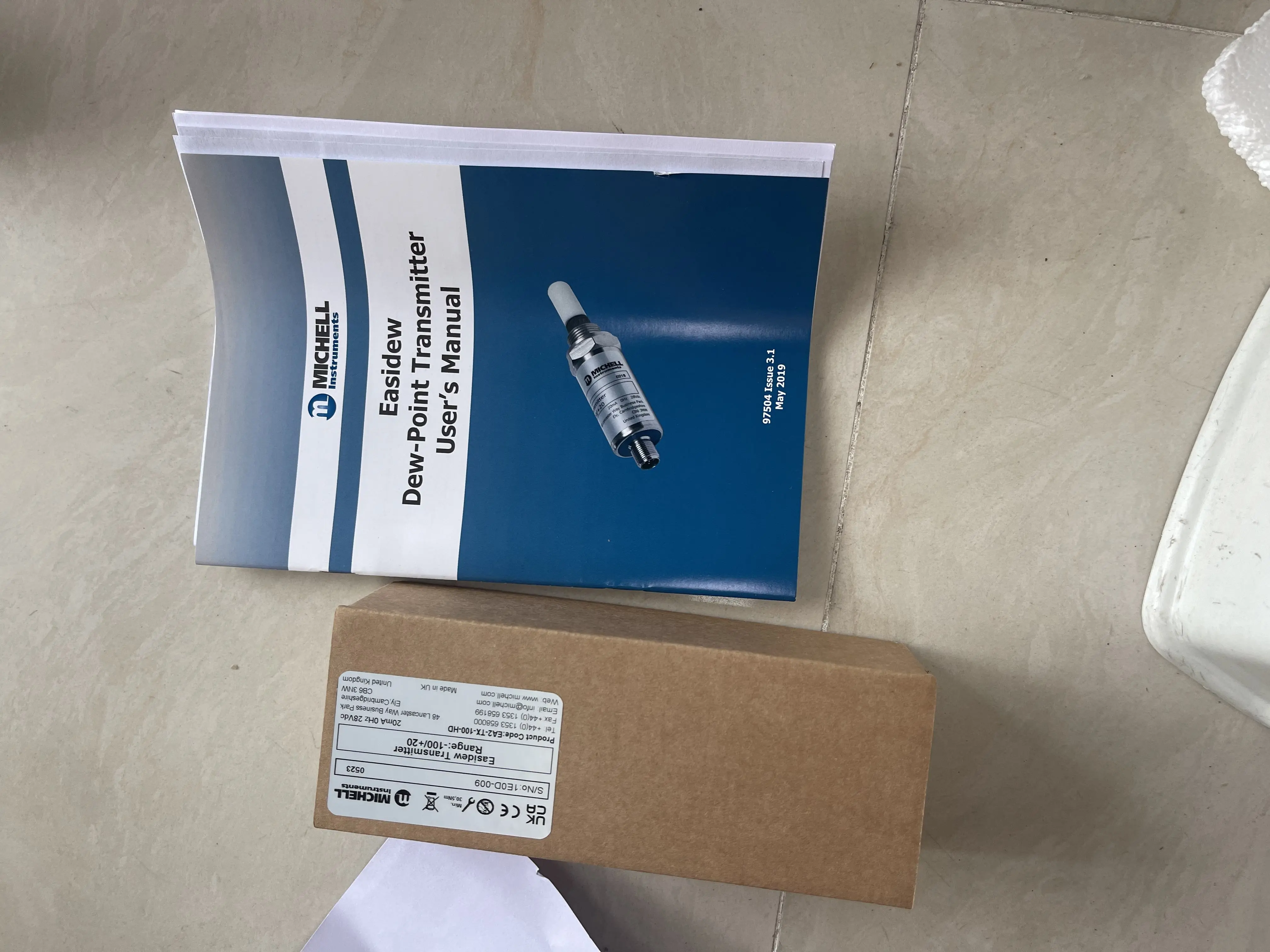 Michell Dew-Point Transmitter EA2-TX-100-HD