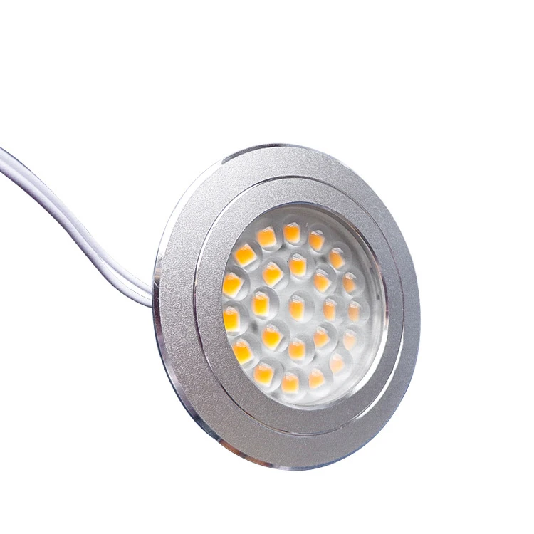 12V Recessed Mount Mini LED Caravan Lights 2W 180LM 55mm Cut Out